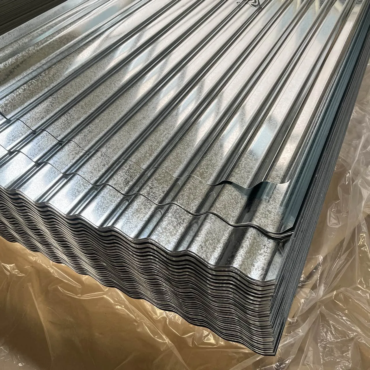 Galvanized roofing sheet