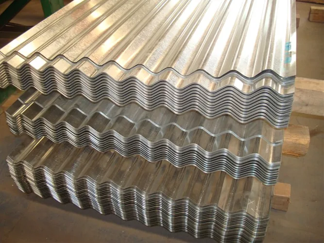 Galvanized roofing sheet